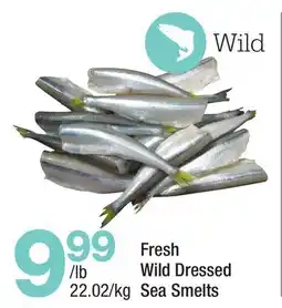 Highland Farms Fresh Wild Dressed Sea Smelts offer