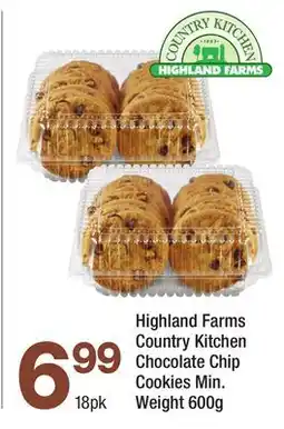 Highland Farms Highland Farms Country Kitchen Chocolate Chip Cookies offer