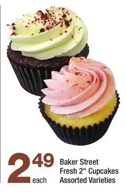 Highland Farms Baker Street Fresh 2 Cupcakes offer