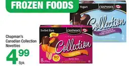 Highland Farms Chapman's Canadian Collection Novelties offer