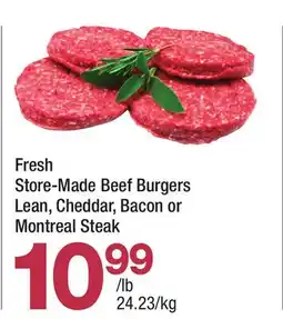 Highland Farms Fresh Store-Made Beef Burgers offer