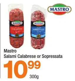 Highland Farms Mastro Salami Calabrese or Soppressata offer