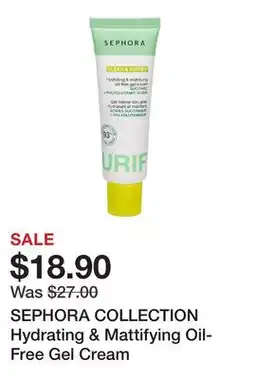 Sephora SEPHORA COLLECTION Hydrating & Mattifying Oil-Free Gel Cream offer