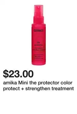 Sephora amika Mini the protector color protect + strengthen treatment offer
