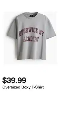 H&M Oversized Boxy T-Shirt offer