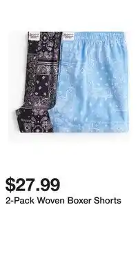 H&M 2-Pack Woven Boxer Shorts offer
