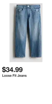 H&M Loose Fit Jeans offer
