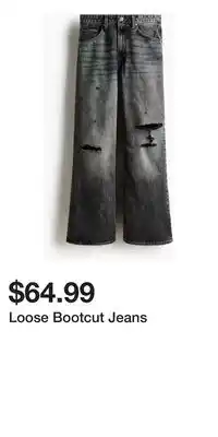 H&M Loose Bootcut Jeans offer