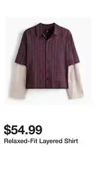 H&M Relaxed-Fit Layered Shirt offer