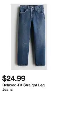 H&M Relaxed-Fit Straight Leg Jeans offer