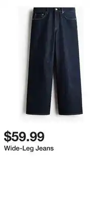 H&M Wide-Leg Jeans offer
