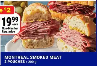 M & M Food Market MONTREAL SMOKED MEAT offer