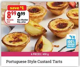 M & M Food Market Portuguese Style Custard Tarts offer