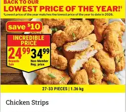 M & M Food Market Chicken Strips offer