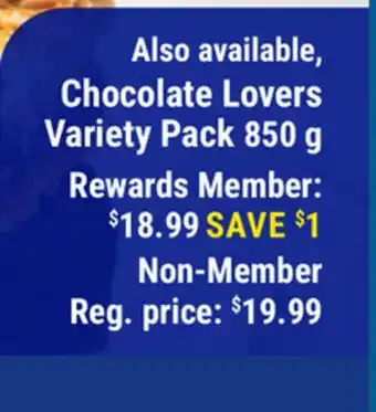M & M Food Market Chocolate Lovers Variety Pack offer