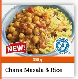 M & M Food Market Chana Masala & Rice offer