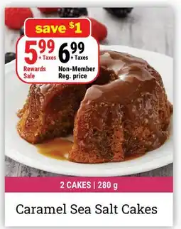 M & M Food Market Caramel Sea Salt Cakes offer