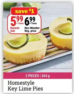 M & M Food Market Homestyle Key Lime Pies offer