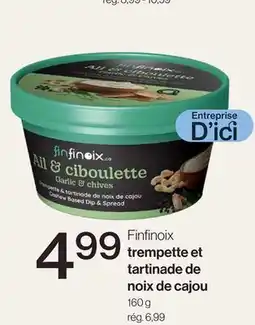 Avril Finfinoix trempette et tartinade de noix de cajou offer