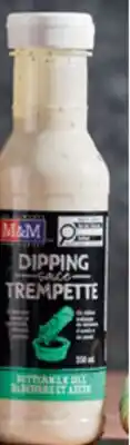 M & M Food Market DIPPING SAUCES offer