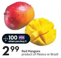 Sobeys Red Mangoes offer