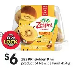 Sobeys ZESPRI Golden Kiwi offer