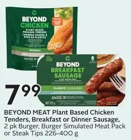 Sobeys BEYOND MEAT Plant Based Chicken Tenders offer