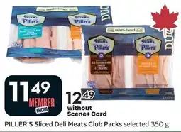 Sobeys PILLER'S Sliced Deli Meats Club Packs offer