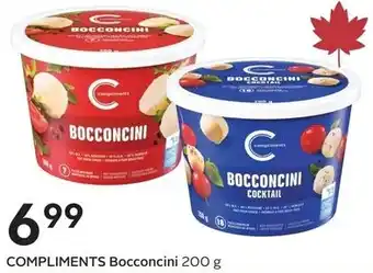 Sobeys COMPLIMENTS Bocconcini offer