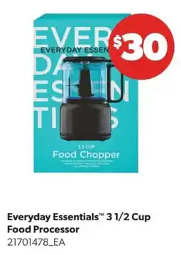 Real Canadian Superstore Everyday Essentials 3 1/2 Cup Food Processor offer