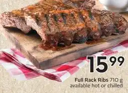 Sobeys Full Rack Ribs offer