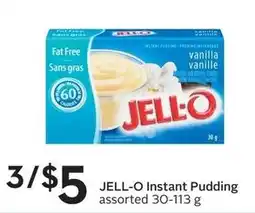 Sobeys JELL-O Instant Pudding offer