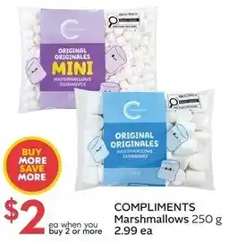 Sobeys COMPLIMENTS Marshmallows offer