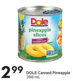 Sobeys DOLE Canned Pineapple offer