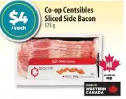 Co-op Co-op Centsibles Sliced Side Bacon offer