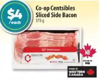 Co-op Co-op Centsibles Sliced Side Bacon offer