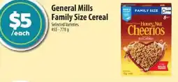Co-op General Mills Family Size Cereal offer