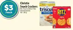 Co-op Christie Snack Crackers offer