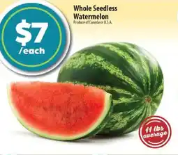 Co-op Whole Seedless Watermelon offer