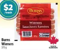 Co-op Burns Wieners offer