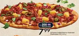 Sobeys Al Pastor Pulled Pork or Selected Flatbreads offer