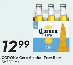 Sobeys CORONA Cero Alcohol-Free Beer offer
