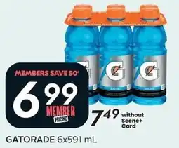 Sobeys GATORADE offer