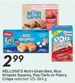 Sobeys KELLOGG'S Nutri-Grain Bars offer