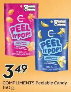 Sobeys COMPLIMENTS Peelable Candy offer