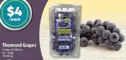 Co-op Thomcord Grapes offer