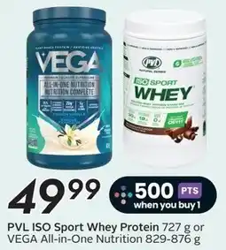 Sobeys PVL ISO Sport Whey Protein offer
