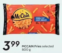 Sobeys MCCAIN Fries offer