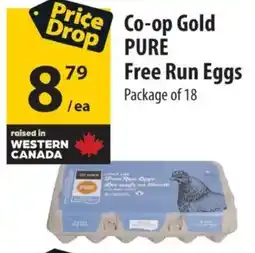 Co-op Co-op Gold Drop PURE Free Run Eggs offer