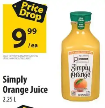 Co-op Simply Orange Juice offer